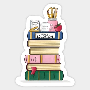 The Power of Education Sticker